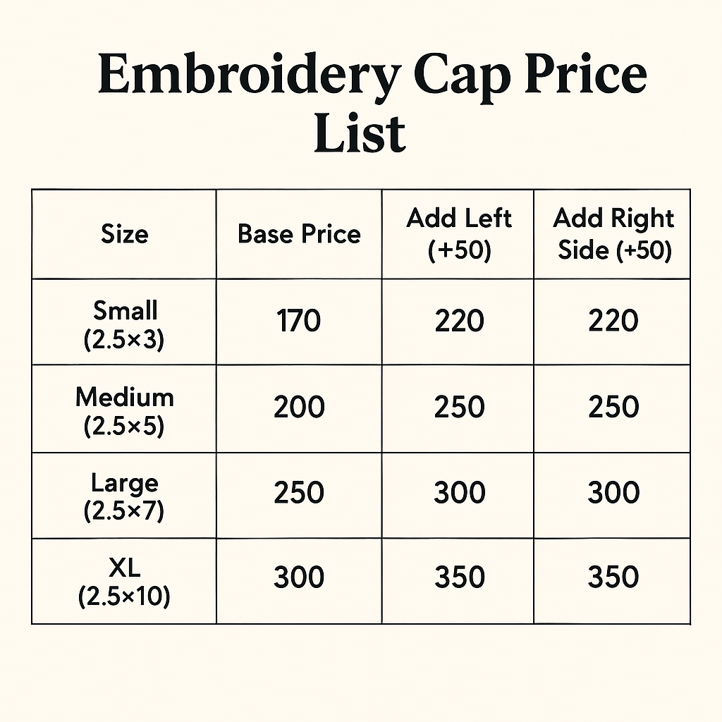 CUSTOM CAP : RED