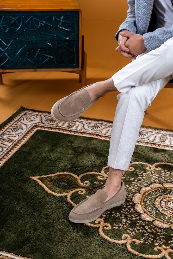 Verona Old Money Loafer - Taupe