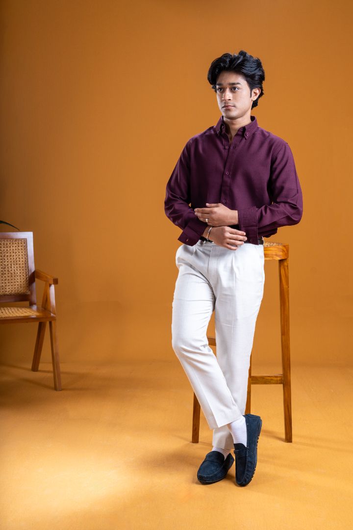 Zuqo Men's classic Loafer - Navy Blue