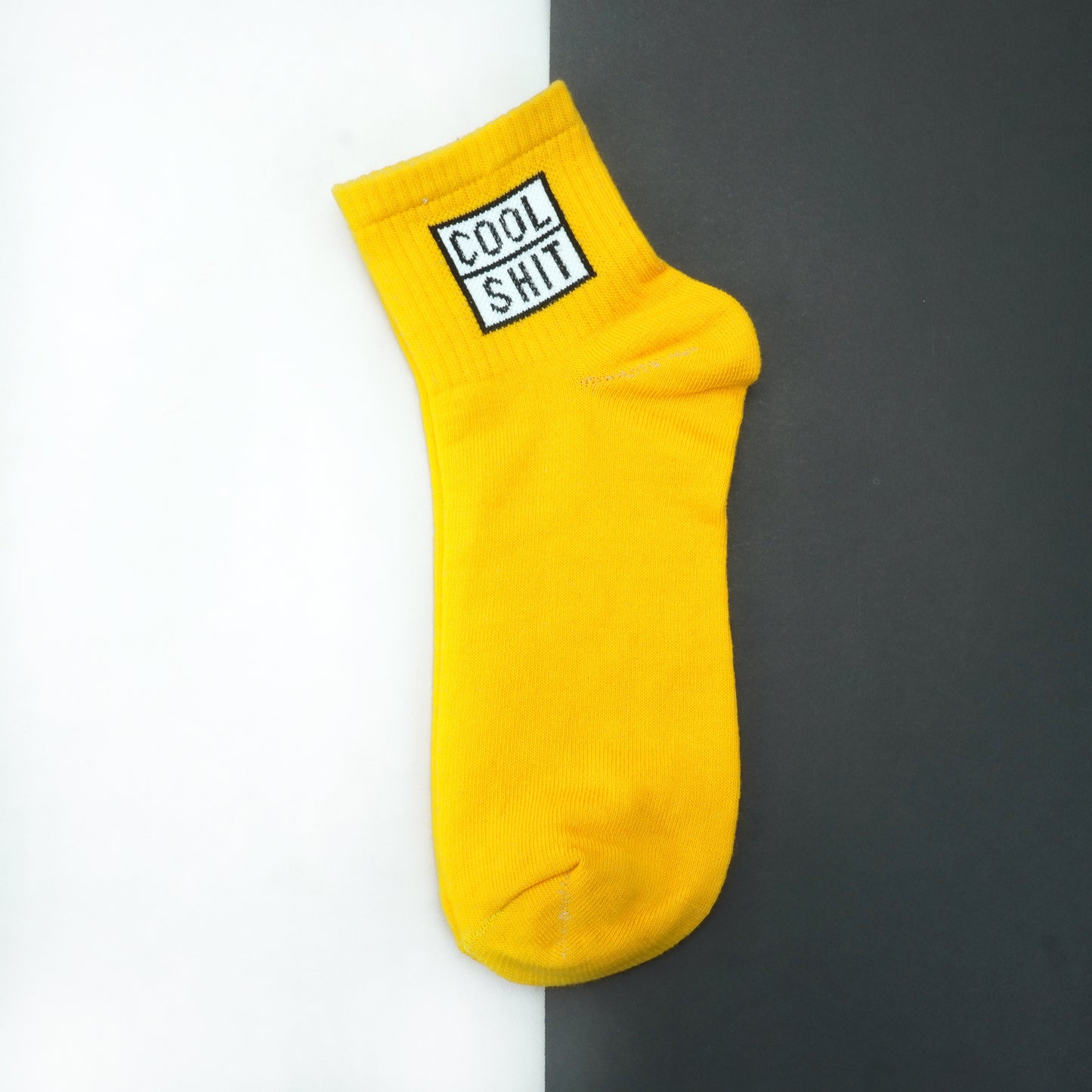 Cool Shit Socks - Yellow