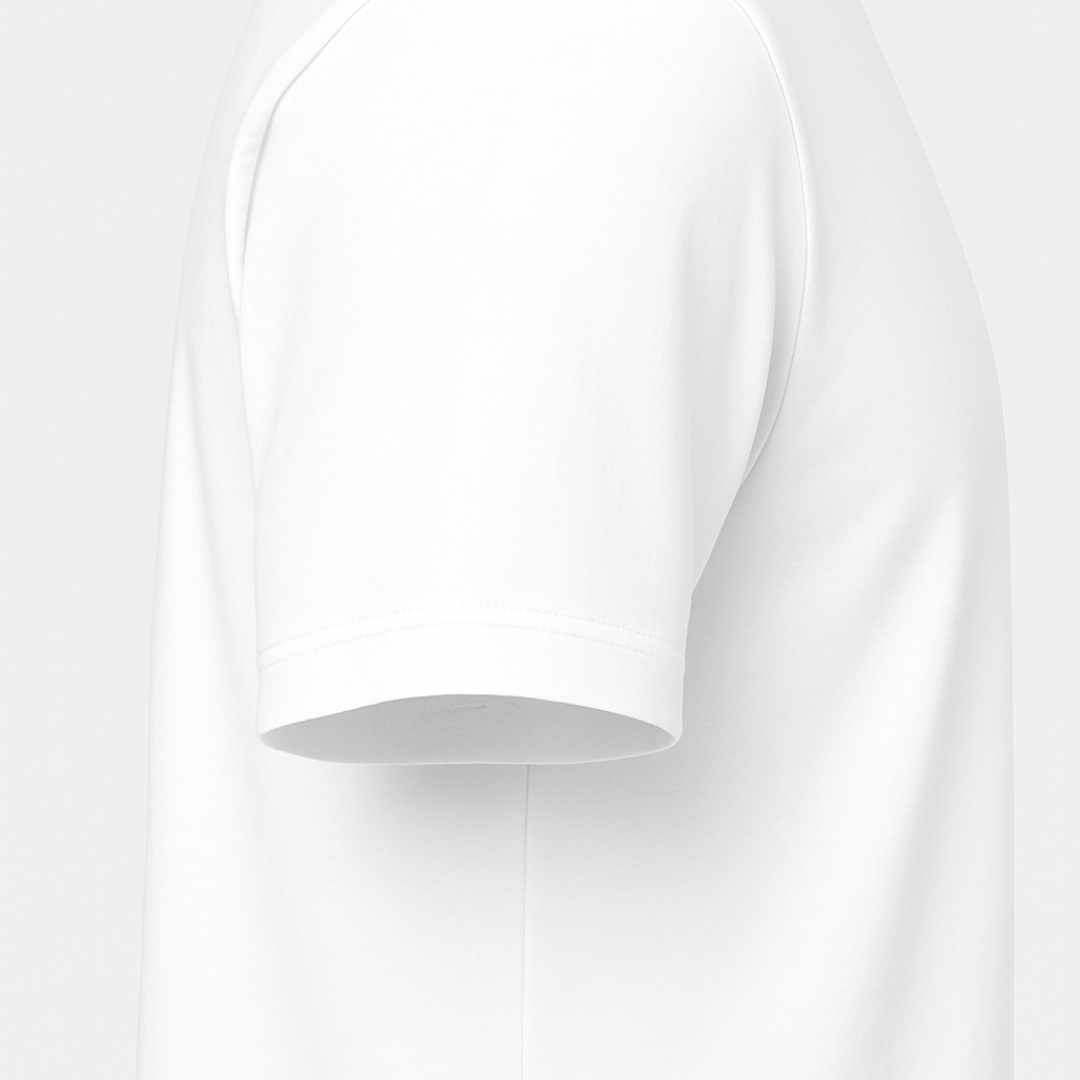 CUSTOM MEN'S T SHIRT : WHITE