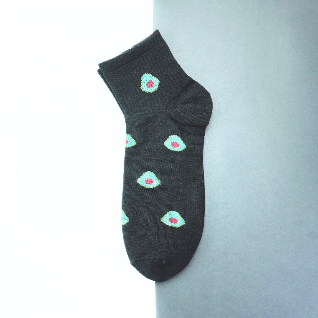 Zuqo Avocado 5 pcs  Socks Combo Pack