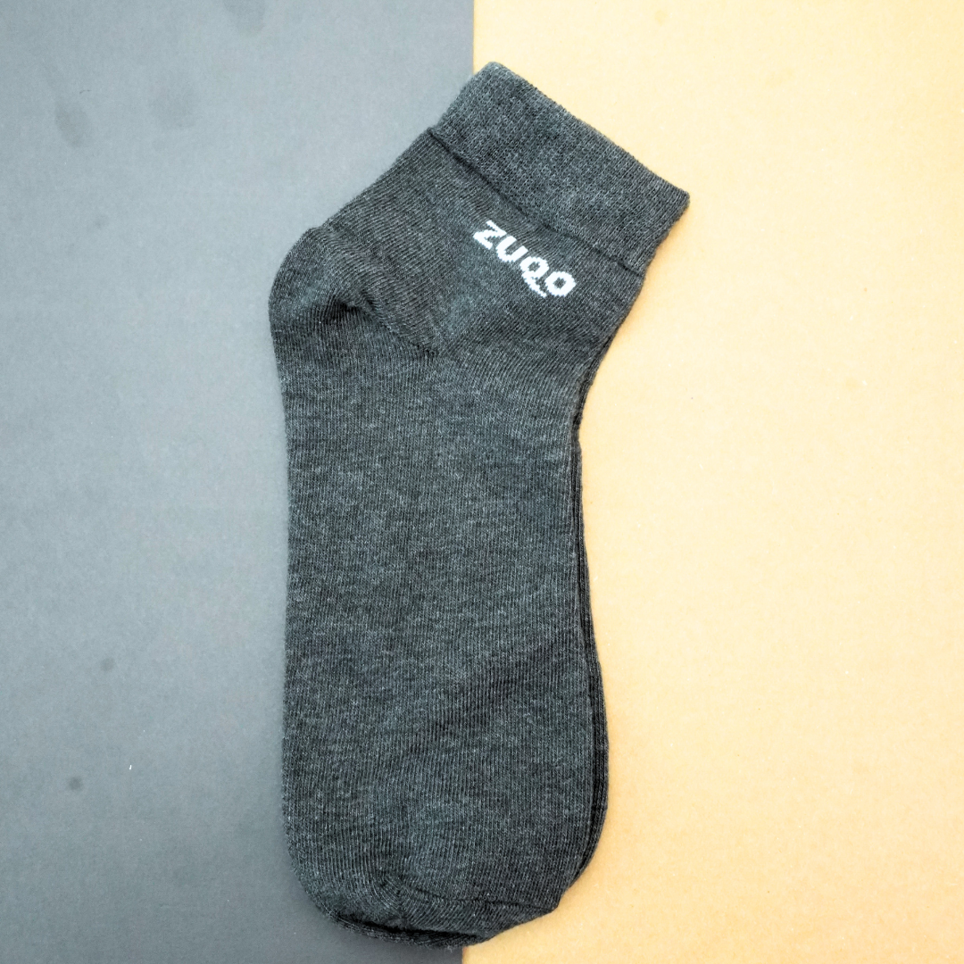 Zuqo Solid Socks 6 pcs Combo Pack