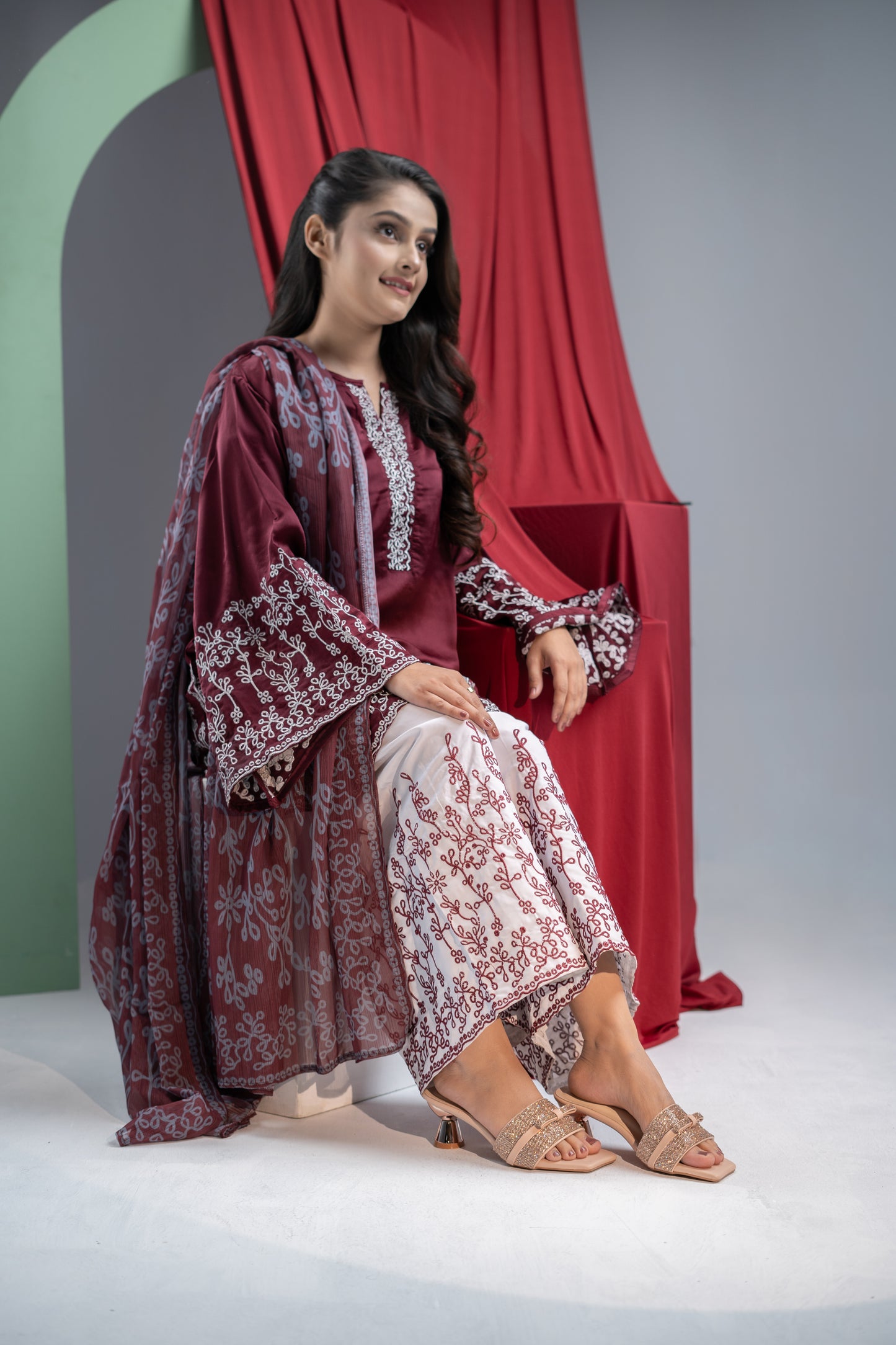 Zazla Women’s Heels – Sparkle Bow Pink