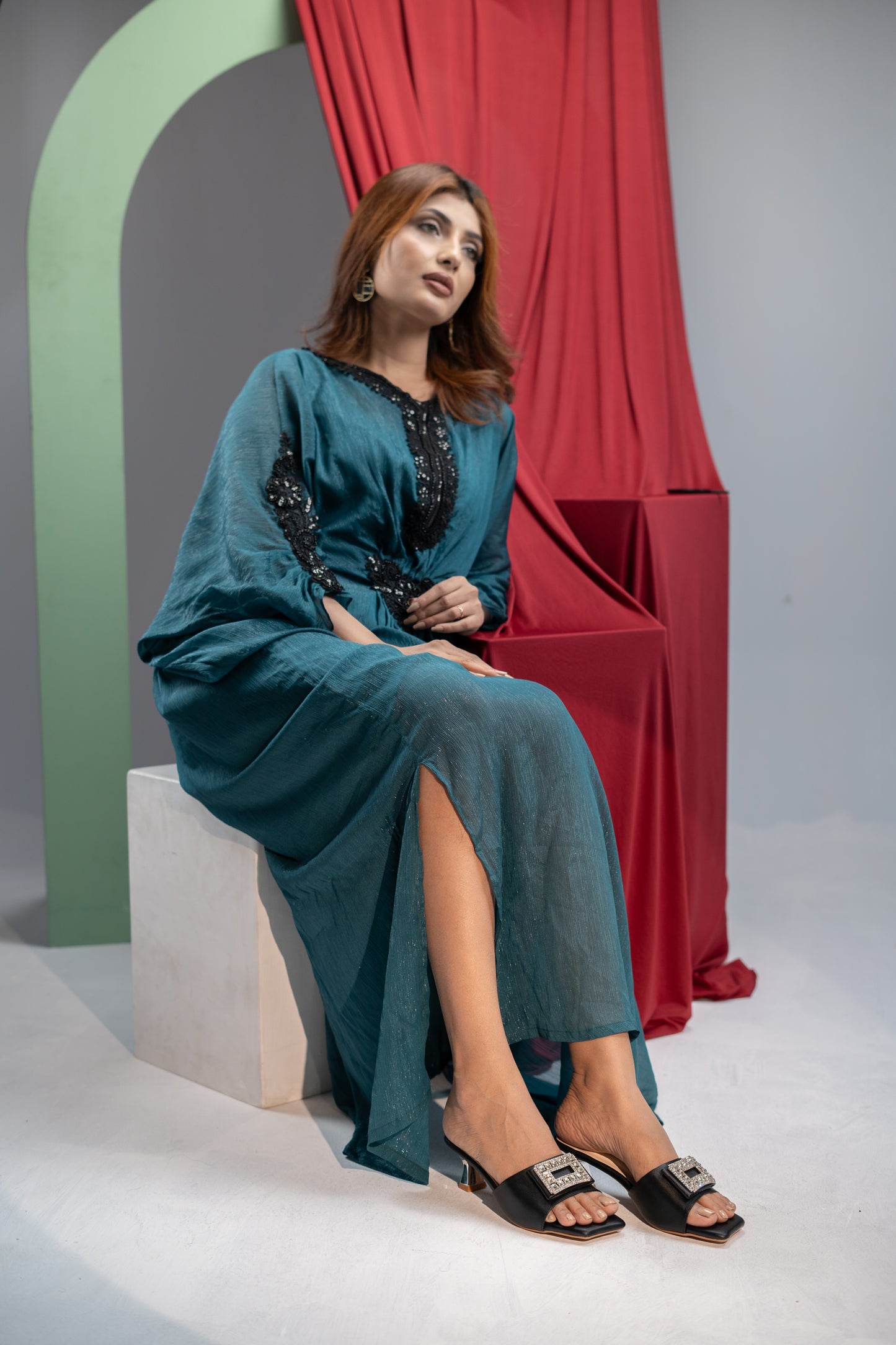 Zazla Women’s Heels – Black Luxe