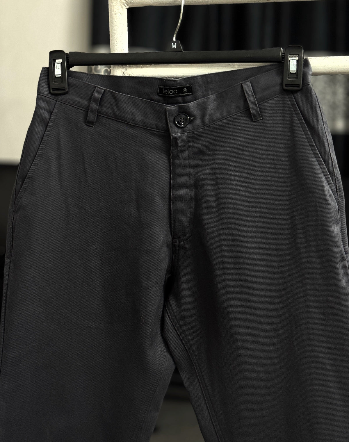 Straight Cut Chinos | Ash