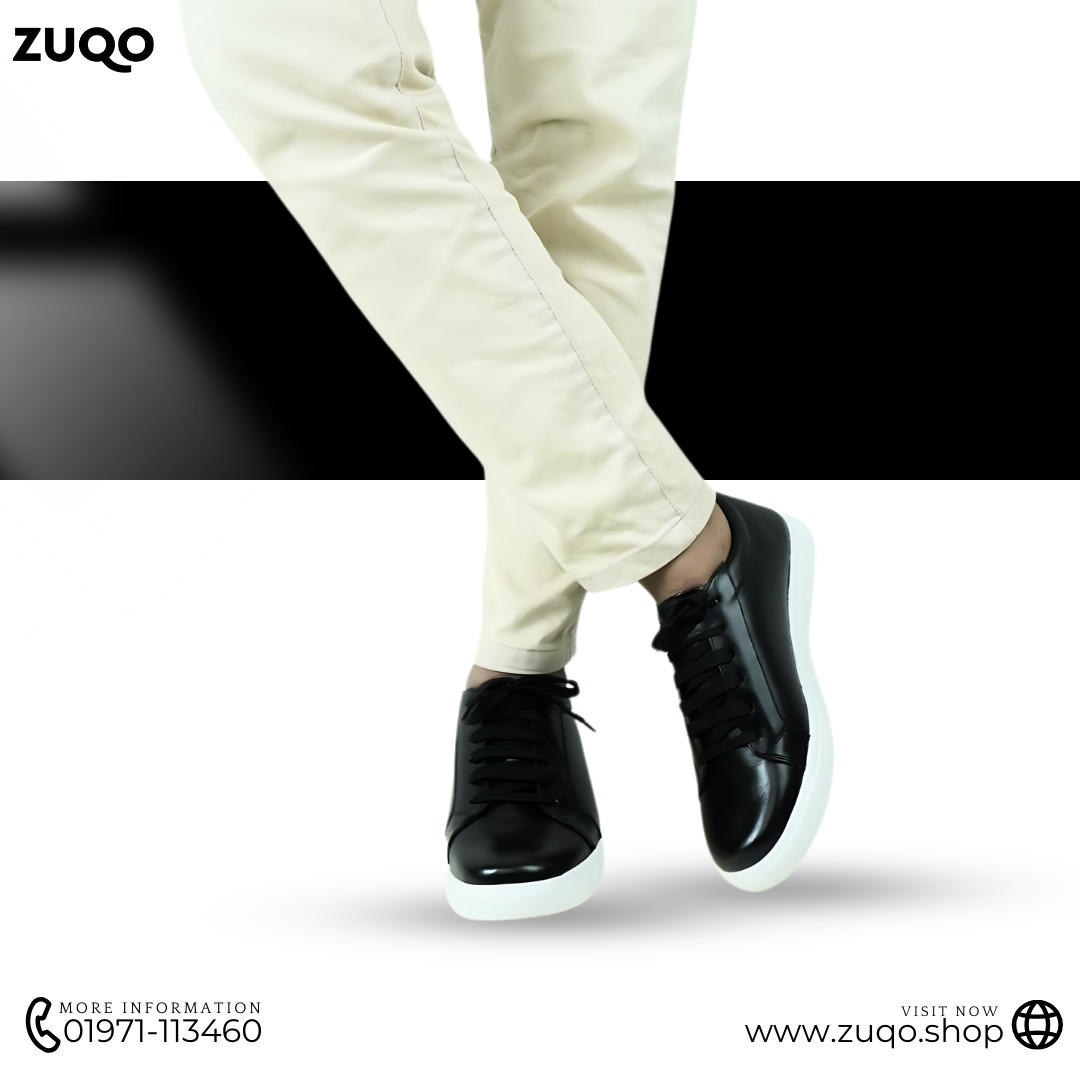 Zuqo Premium Sneaker - Black