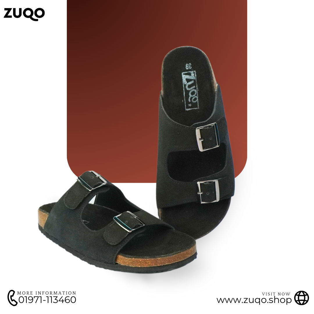 Zuqo Premium Sandal - Black
