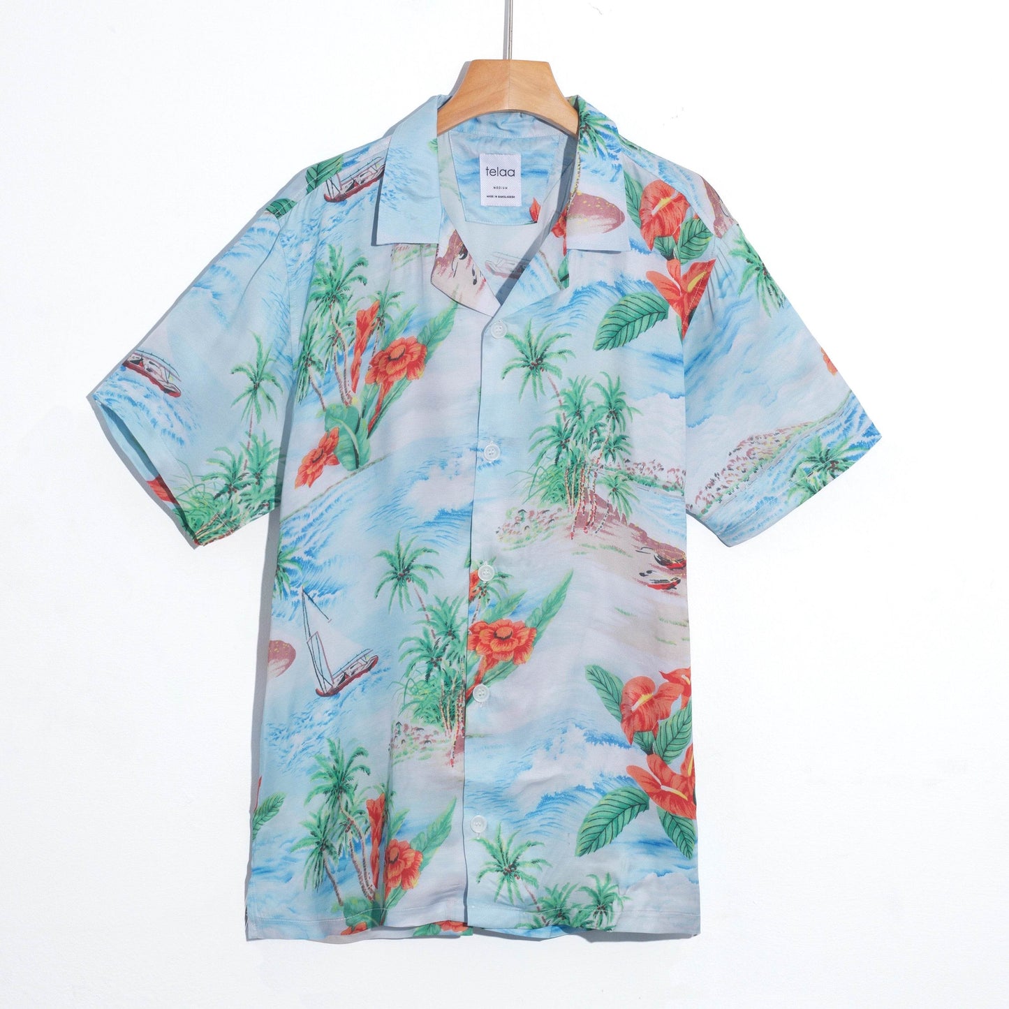 Half Sleeve Cuban Shirt |Bali - Telaa