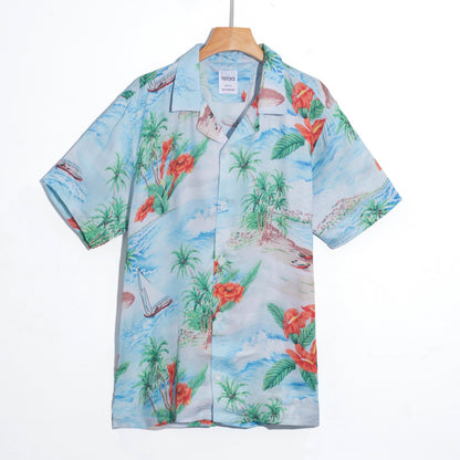 Half Sleeve Cuban Shirt |Bali - Telaa