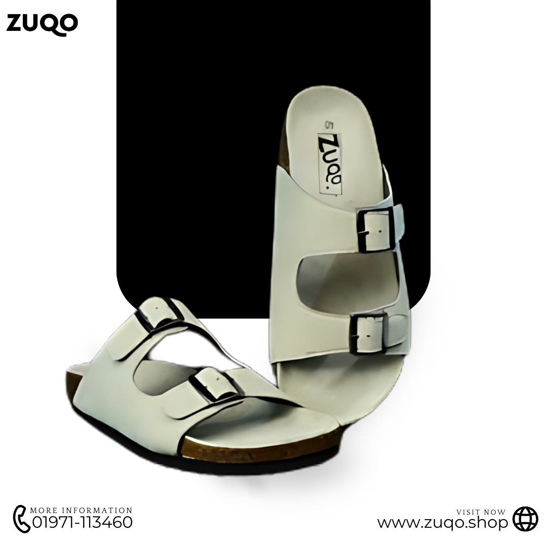 Zuqo Premium Sandal - White
