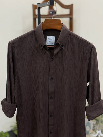 Full Sleeve Shirt | Mocha
