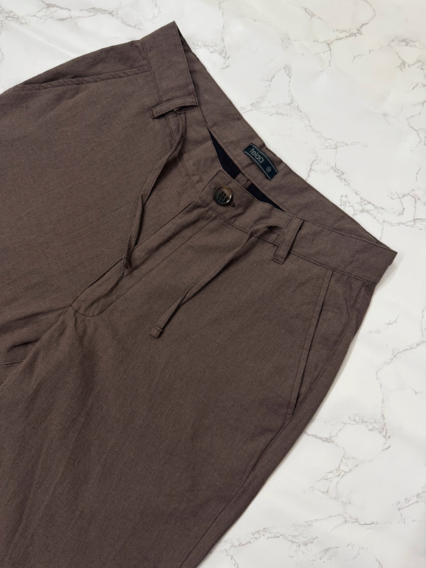 Soft Structure Pants | Coffee