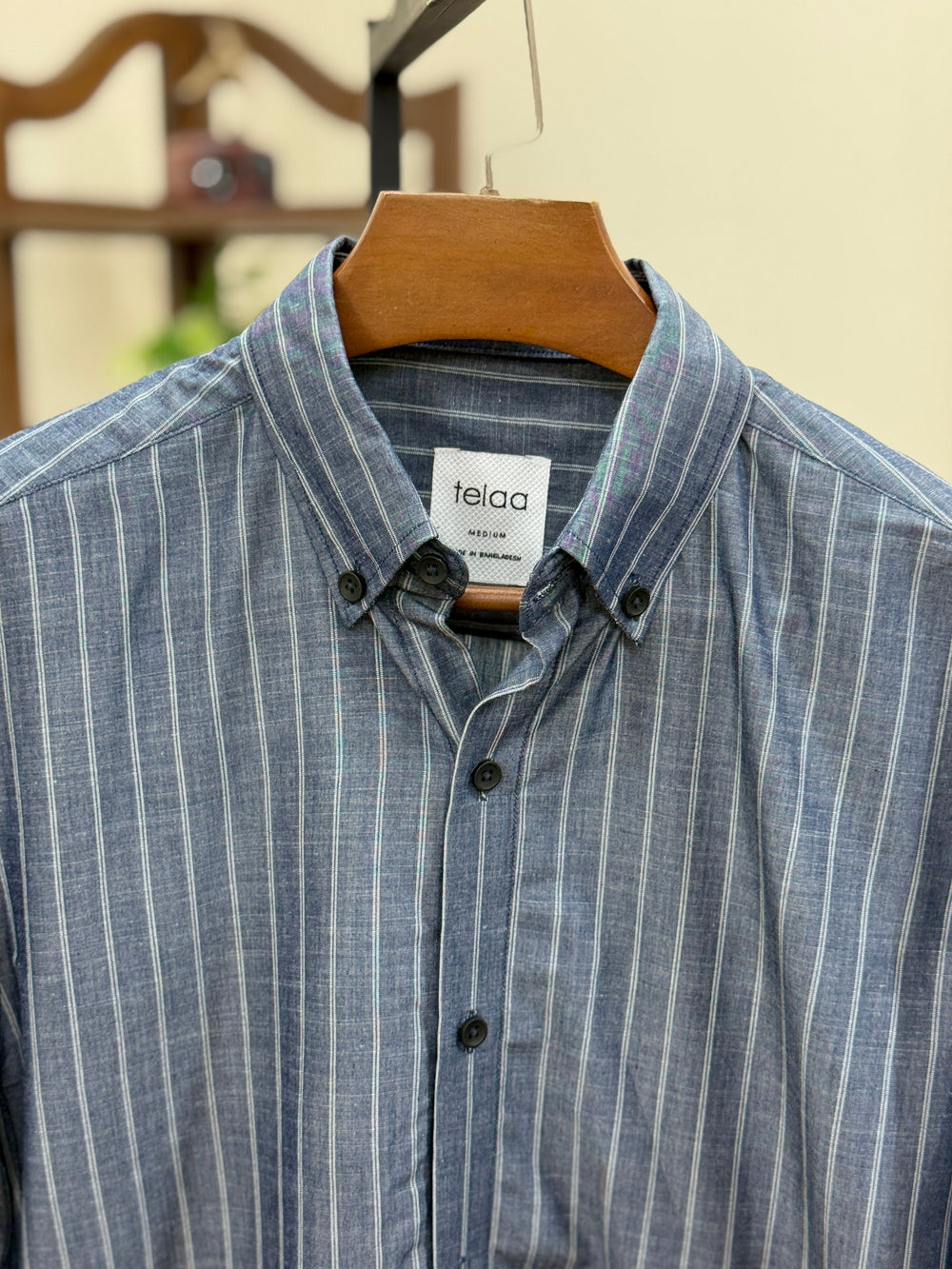 Full Sleeve Shirt | Slate Stripe