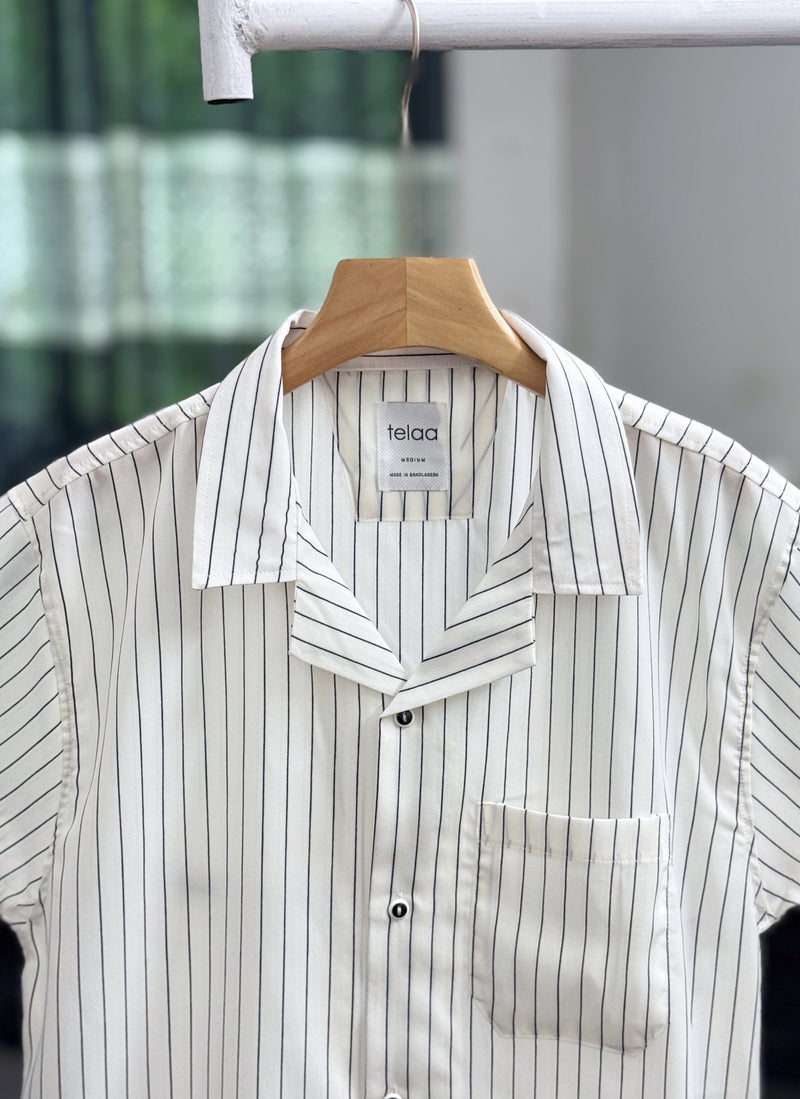 Half Sleeve Cuban Shirt | Dapper