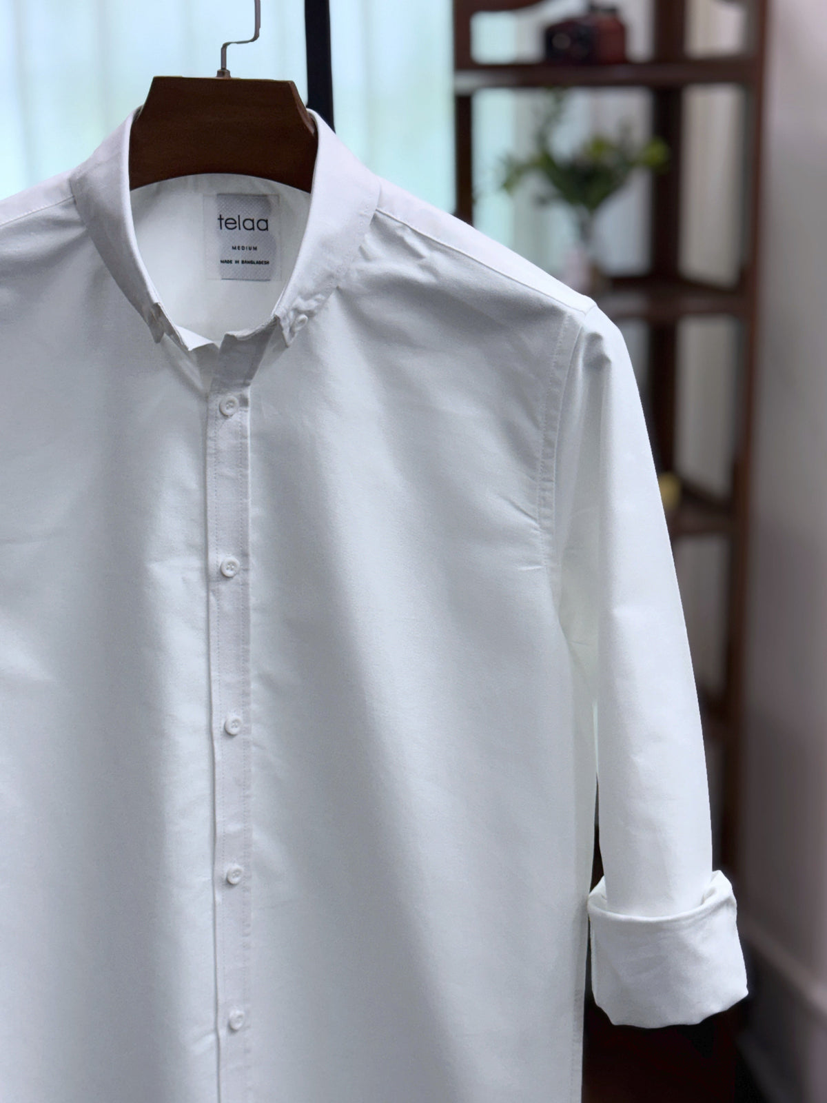 Full Sleeve Oxford Shirt | White