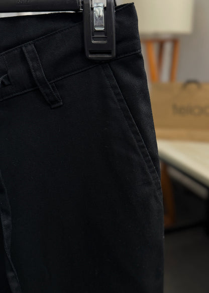 Soft Structure Pants | Noir