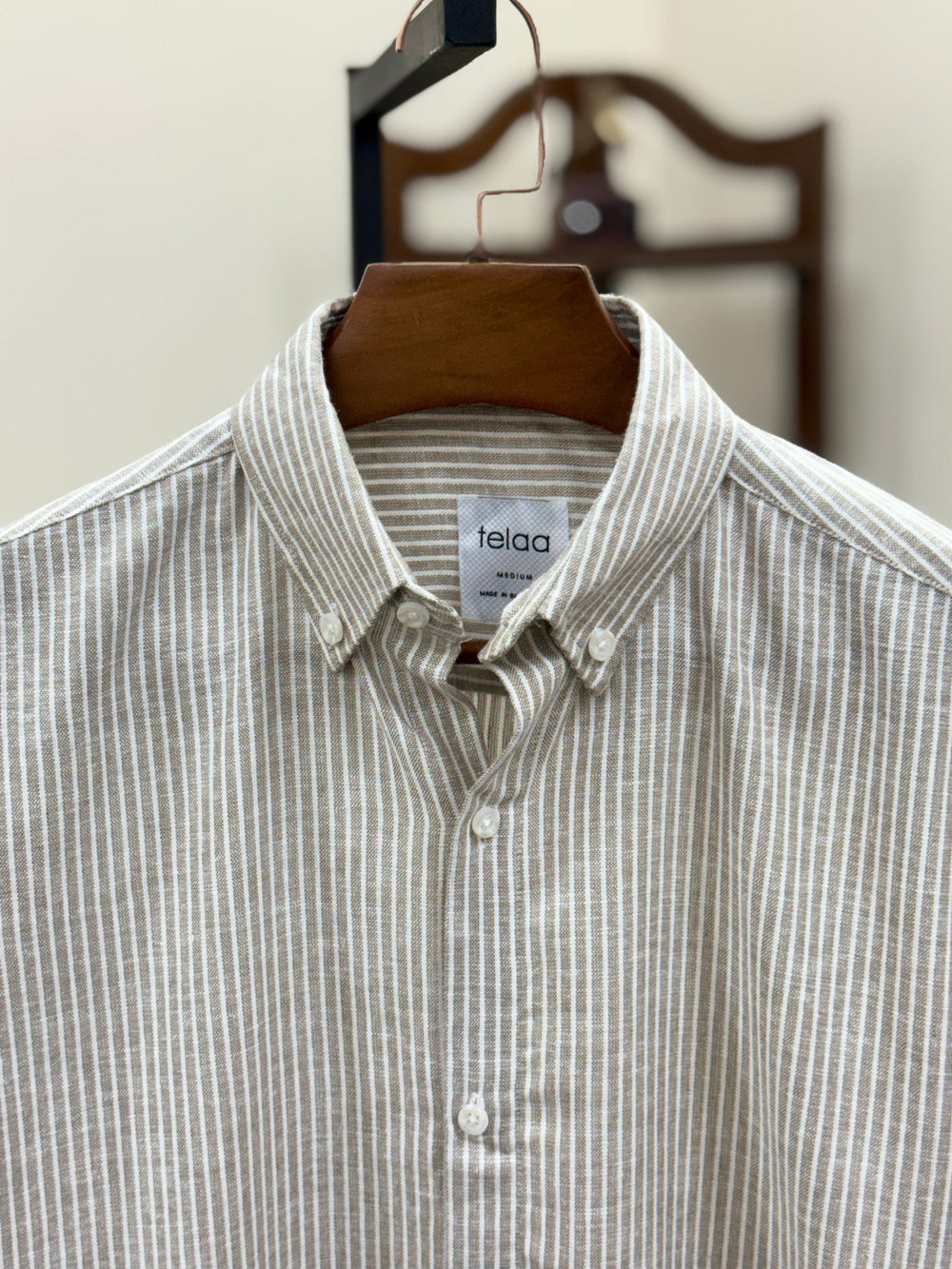 Full Sleeve Shirt | Sand Stripe