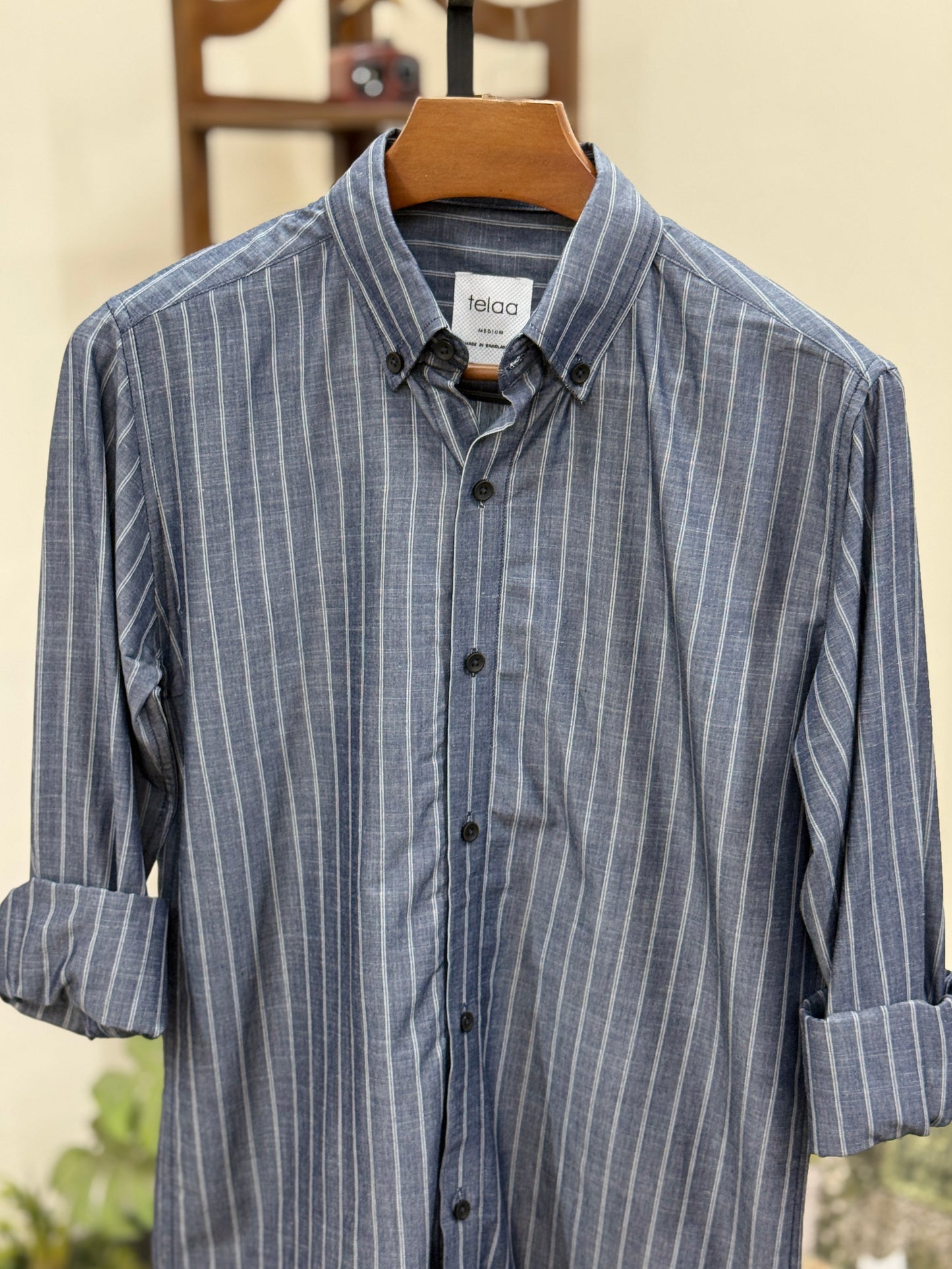 Full Sleeve Shirt | Slate Stripe