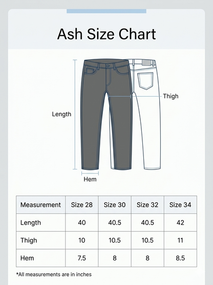 Denim Pant | Ash