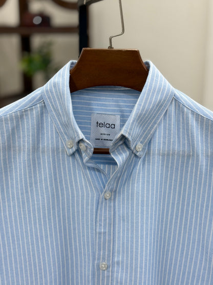 Full Sleeve Shirt | Sky Stripe