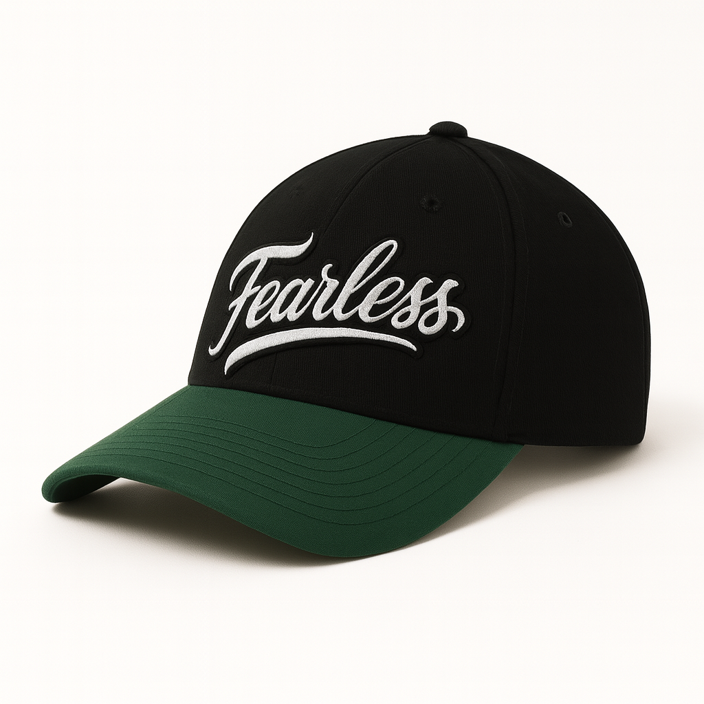 BASEBALL CAP BROWN  BLACK - FEARLESS