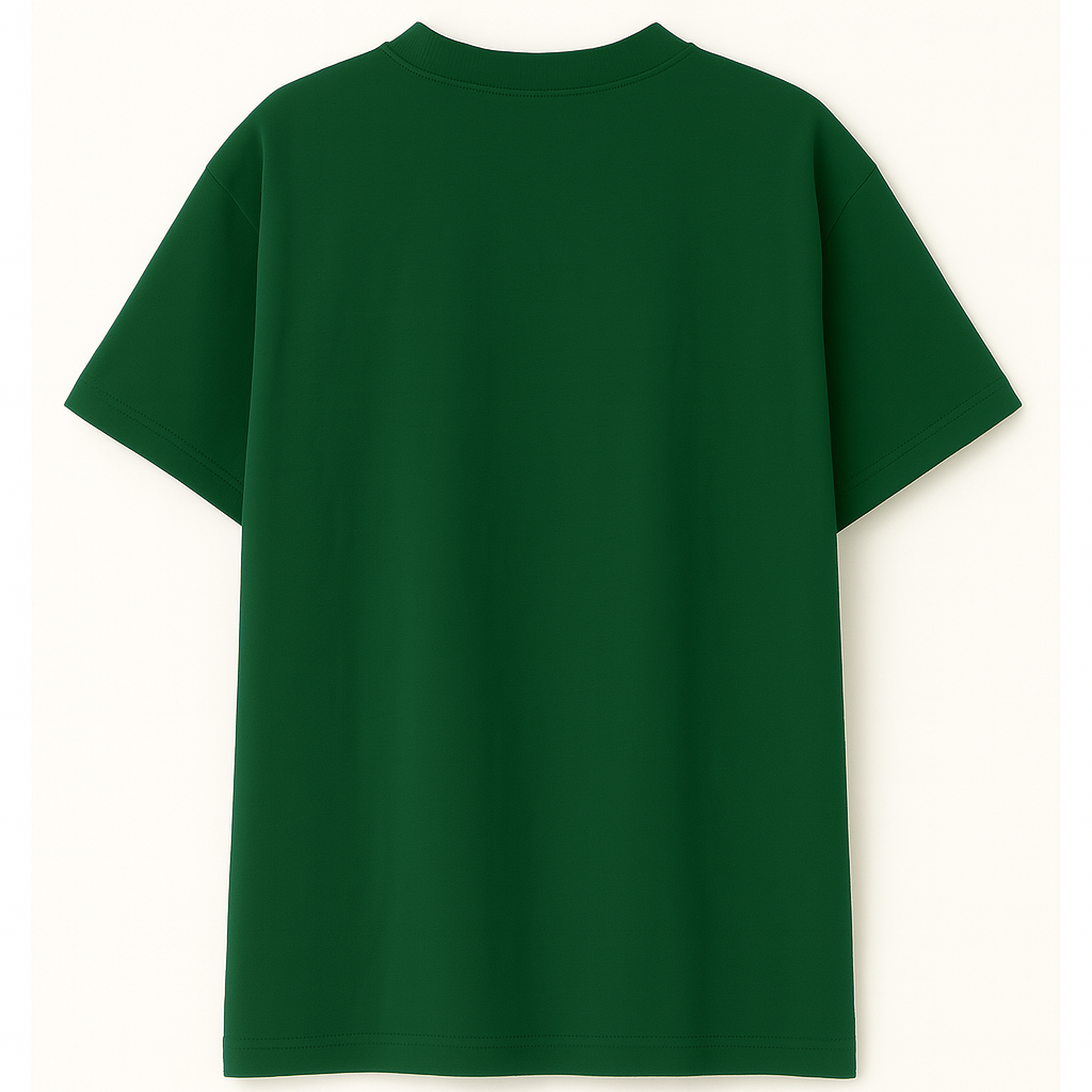CUSTOM MEN'S T SHIRT : FOREST GREEN