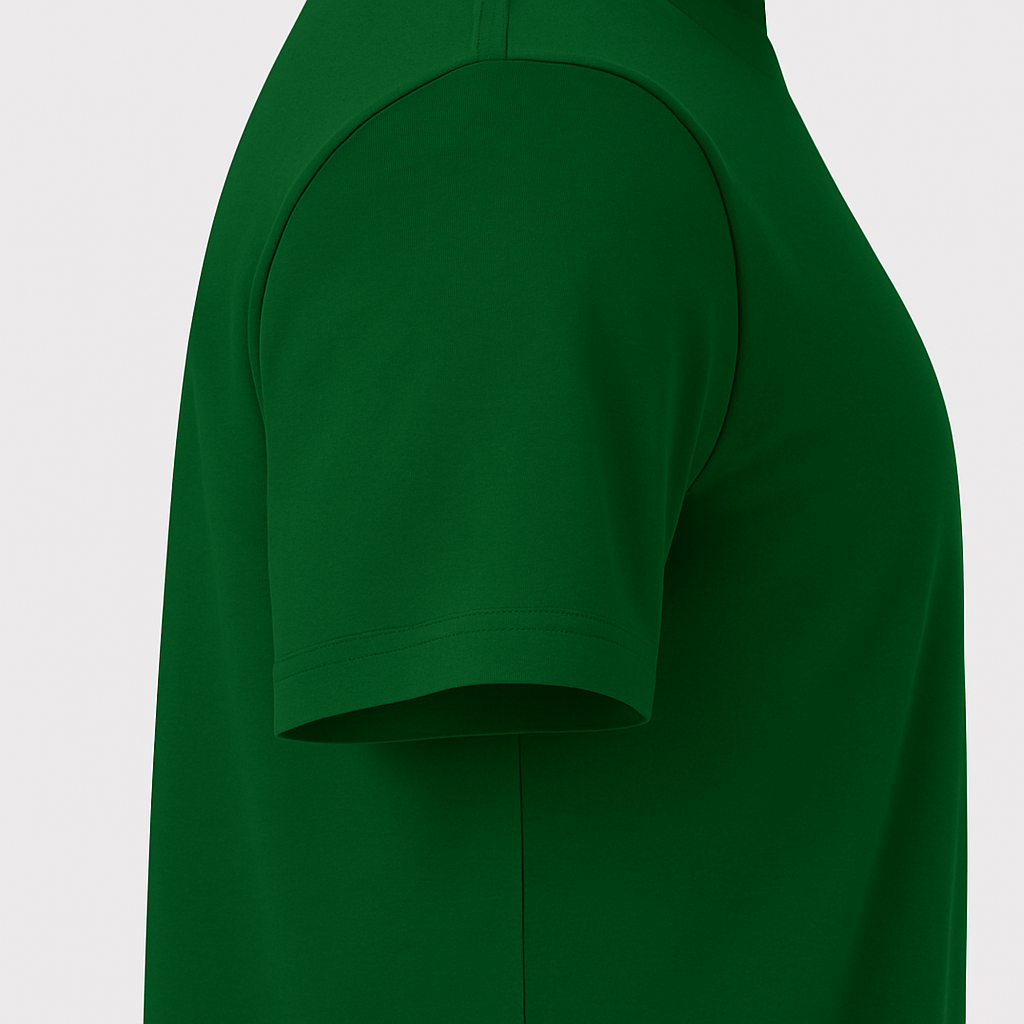 CUSTOM MEN'S T SHIRT : FOREST GREEN