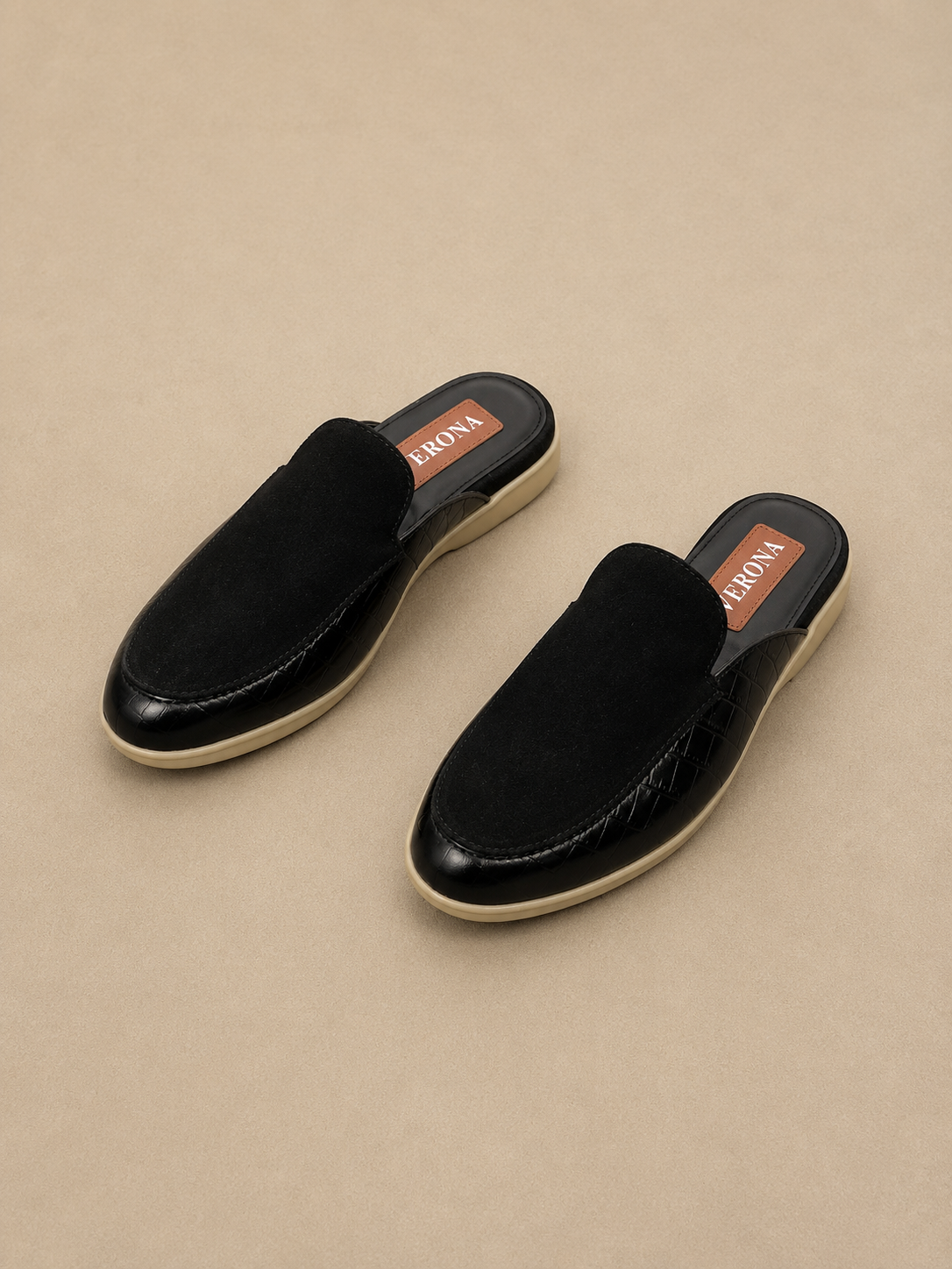Verona Mules  - Jet Black