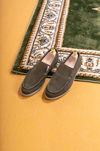 Verona Old Money Loafer  - Olive Brown