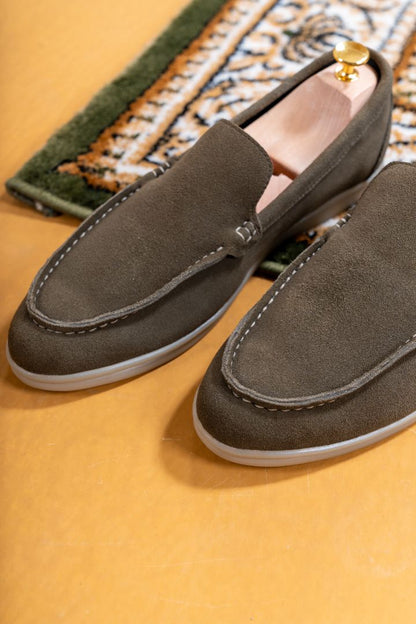 Verona Old Money Loafer  - Olive Brown