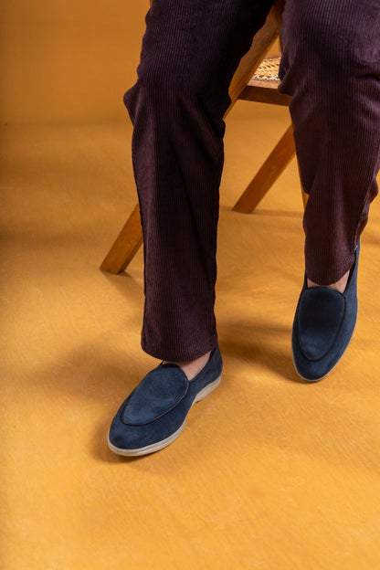 Verona  Belgian Loafer   - Midnight Blue