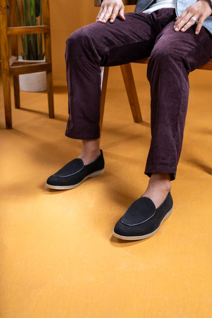 Verona Belgian Loafer   - Shadow Black