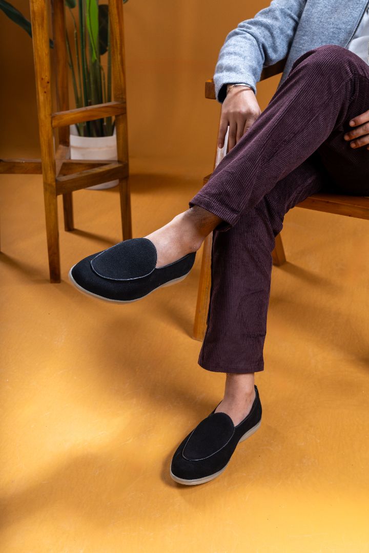 Verona Belgian Loafer   - Shadow Black