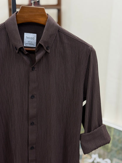 Full Sleeve Shirt | Mocha