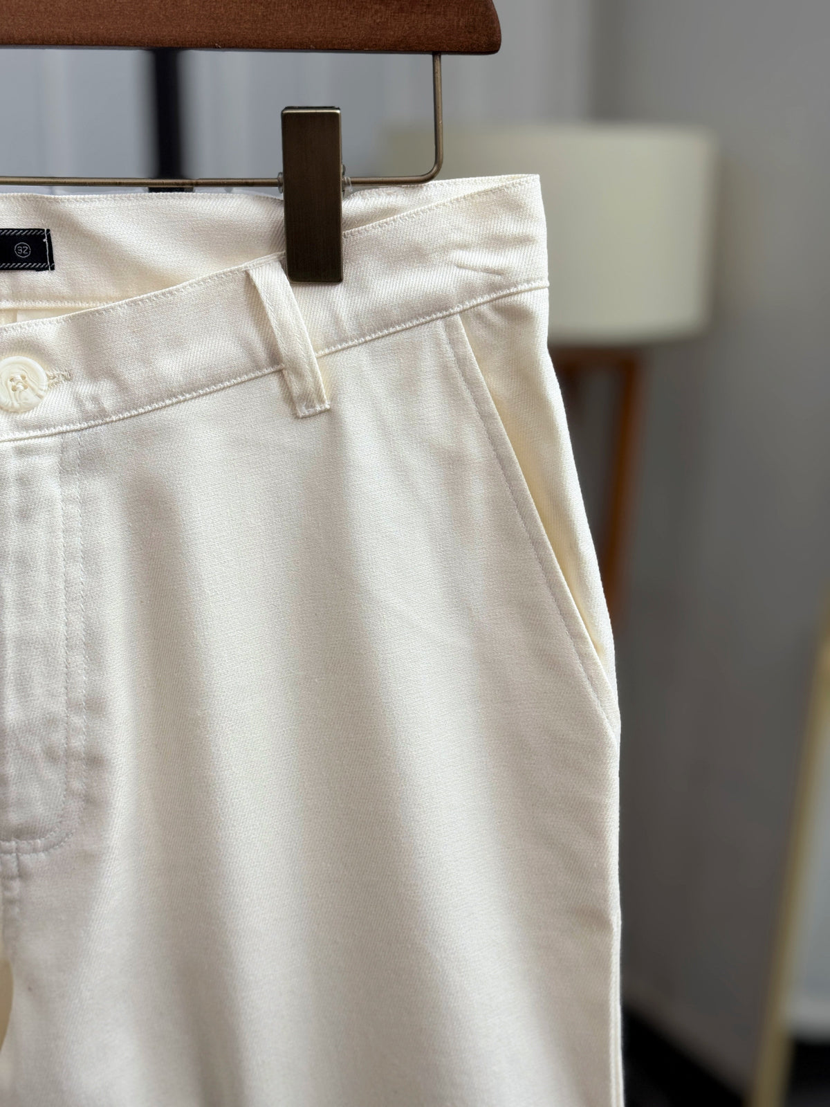 Straight Cut Chinos| Offwhite