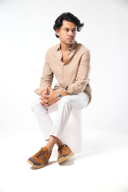 Verona Men's Sneaker :  Brown