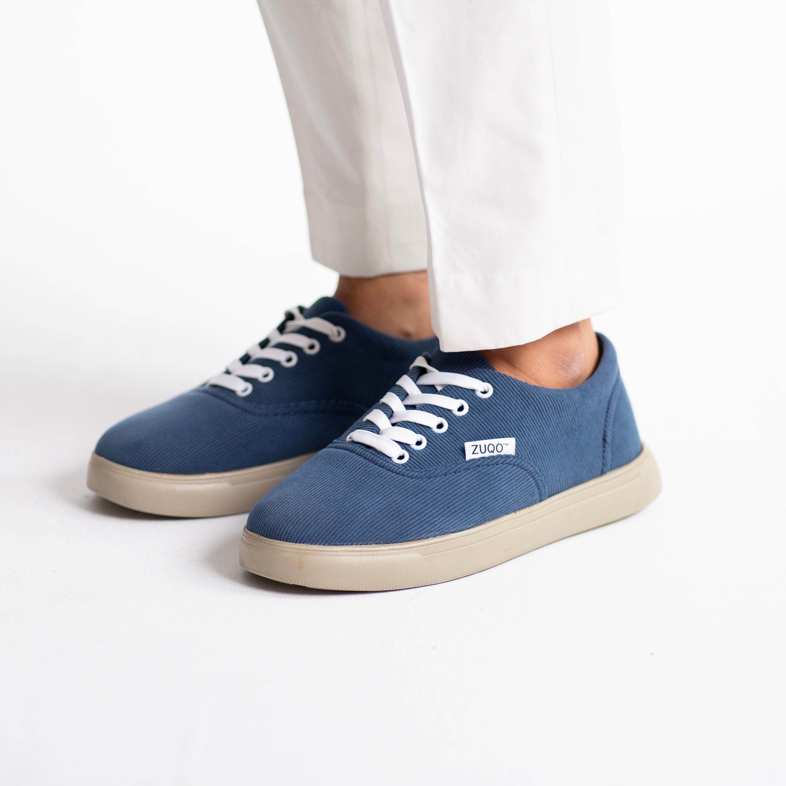 Zuqo Men's Sneaker  - Navy Blue