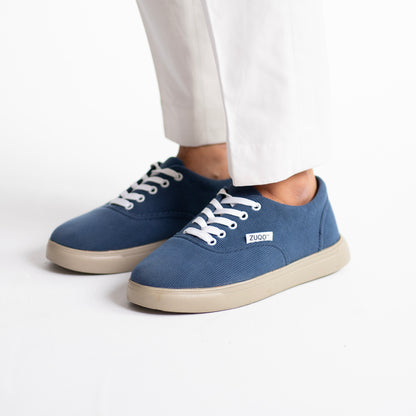 Zuqo Men's Sneaker  - Navy Blue