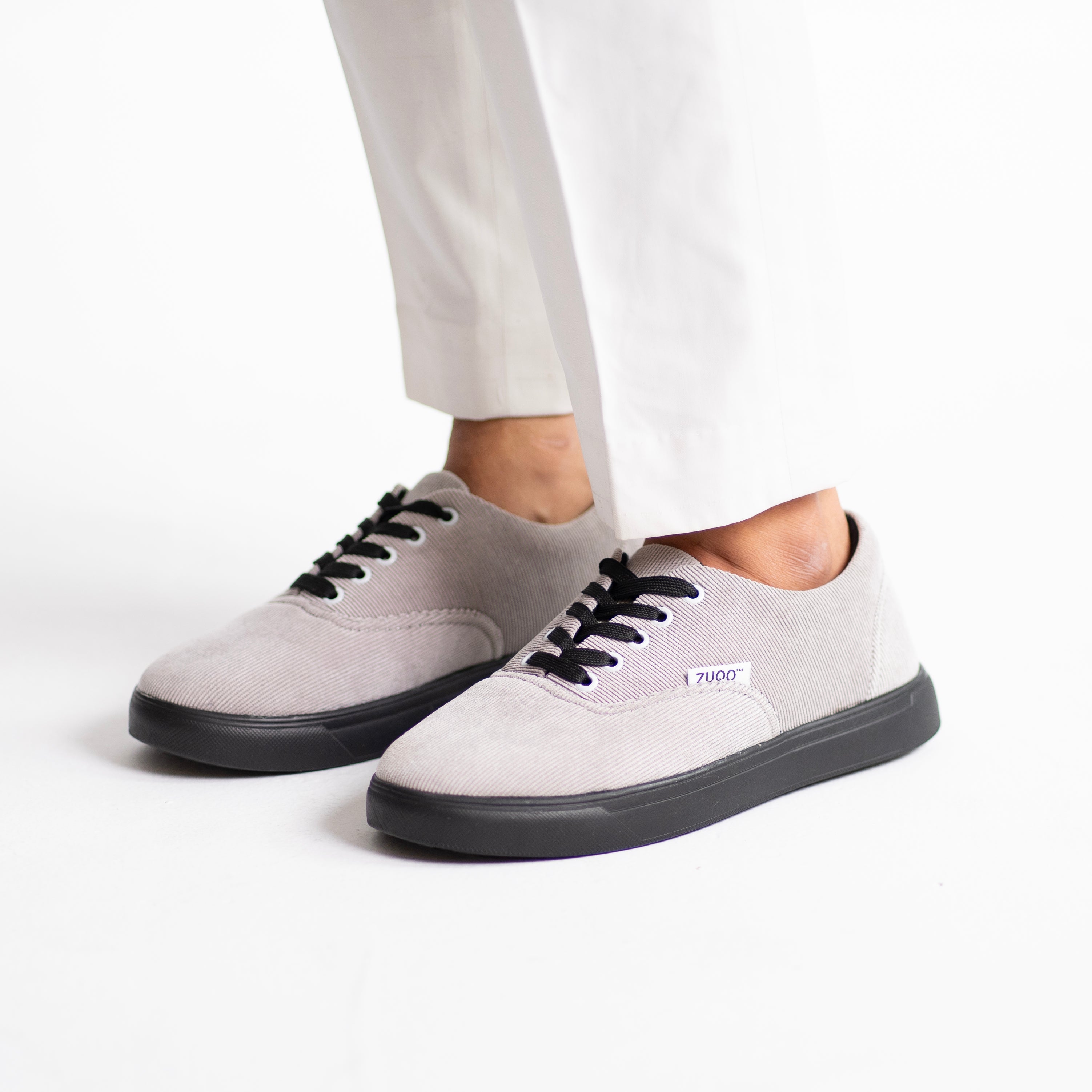 Zuqo Men's Sneaker  : Ash