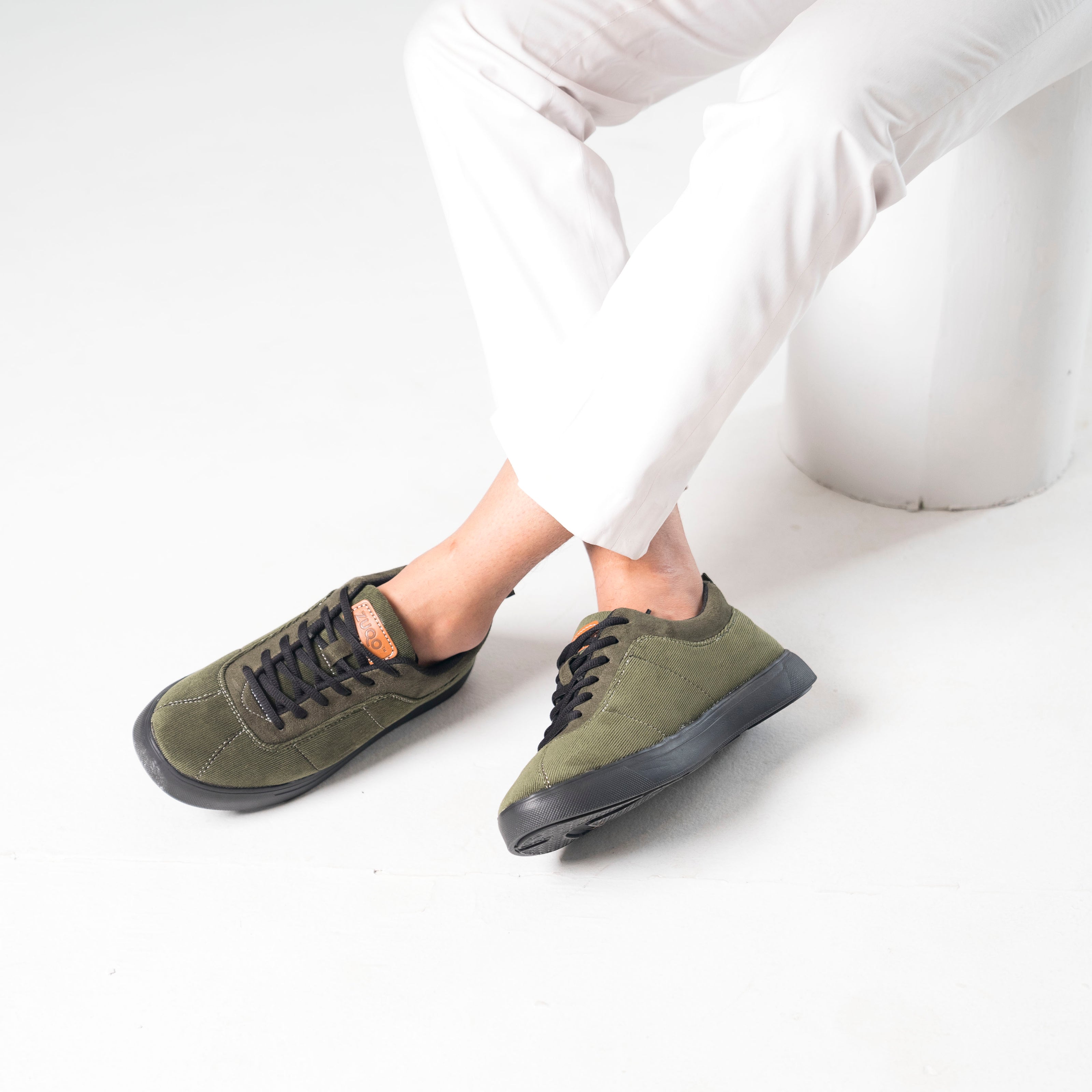 Zuqo Men's Sneaker : Neo - Olive