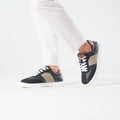 Zuqo Men's Sneaker : Prime Black