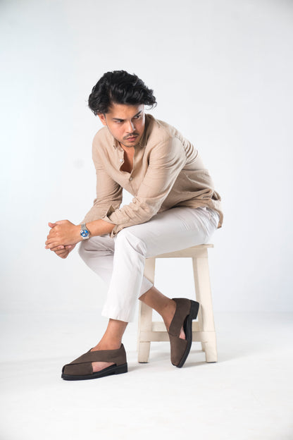 Zuqo Nizam - Taupe Grey