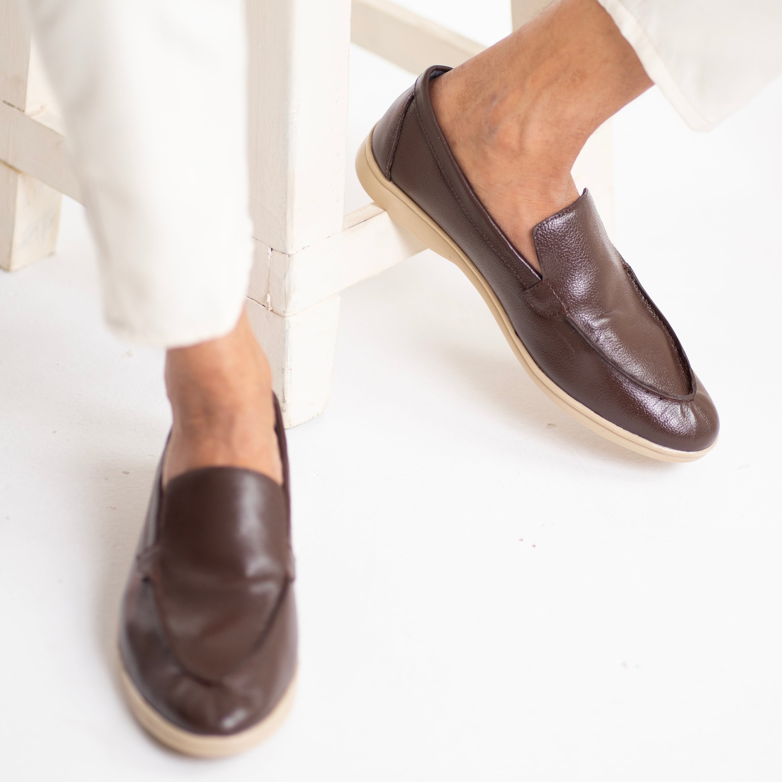 Zuqo Old Money Loafer   - Chocolate