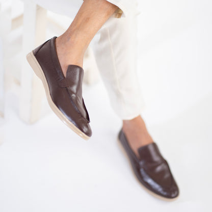 Zuqo Old Money Loafer   - Chocolate