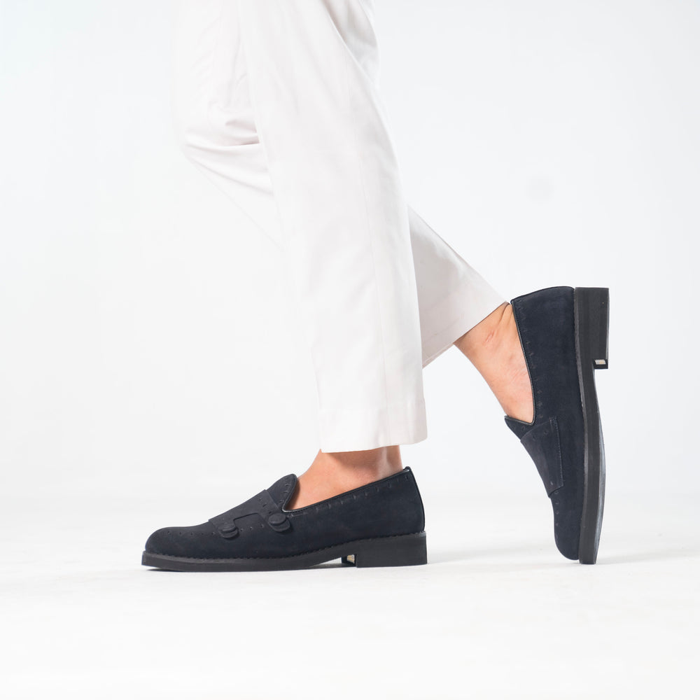 Verona Premium Penny Loafer - Dark Navy product image 1