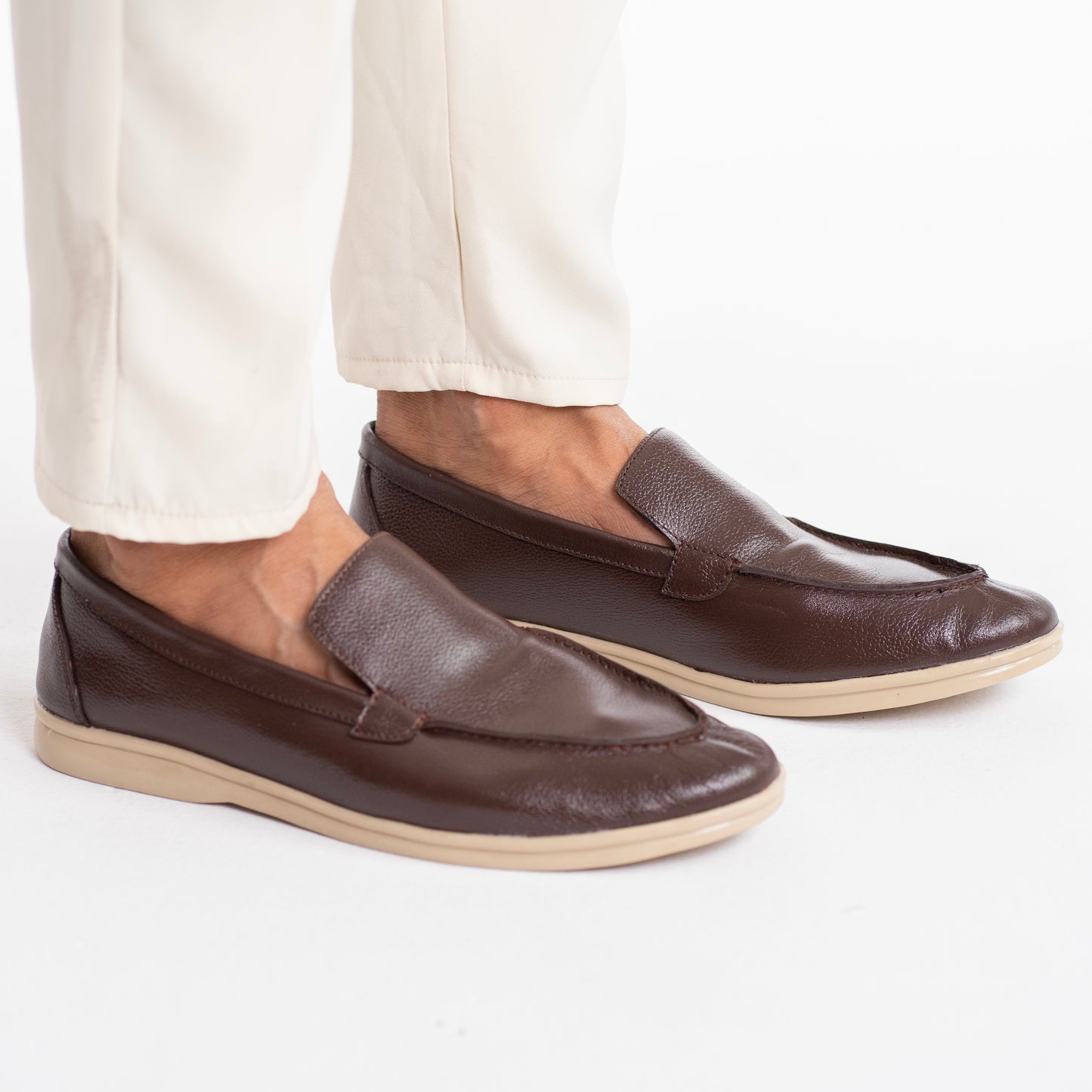 Zuqo Old Money Loafer   - Chocolate