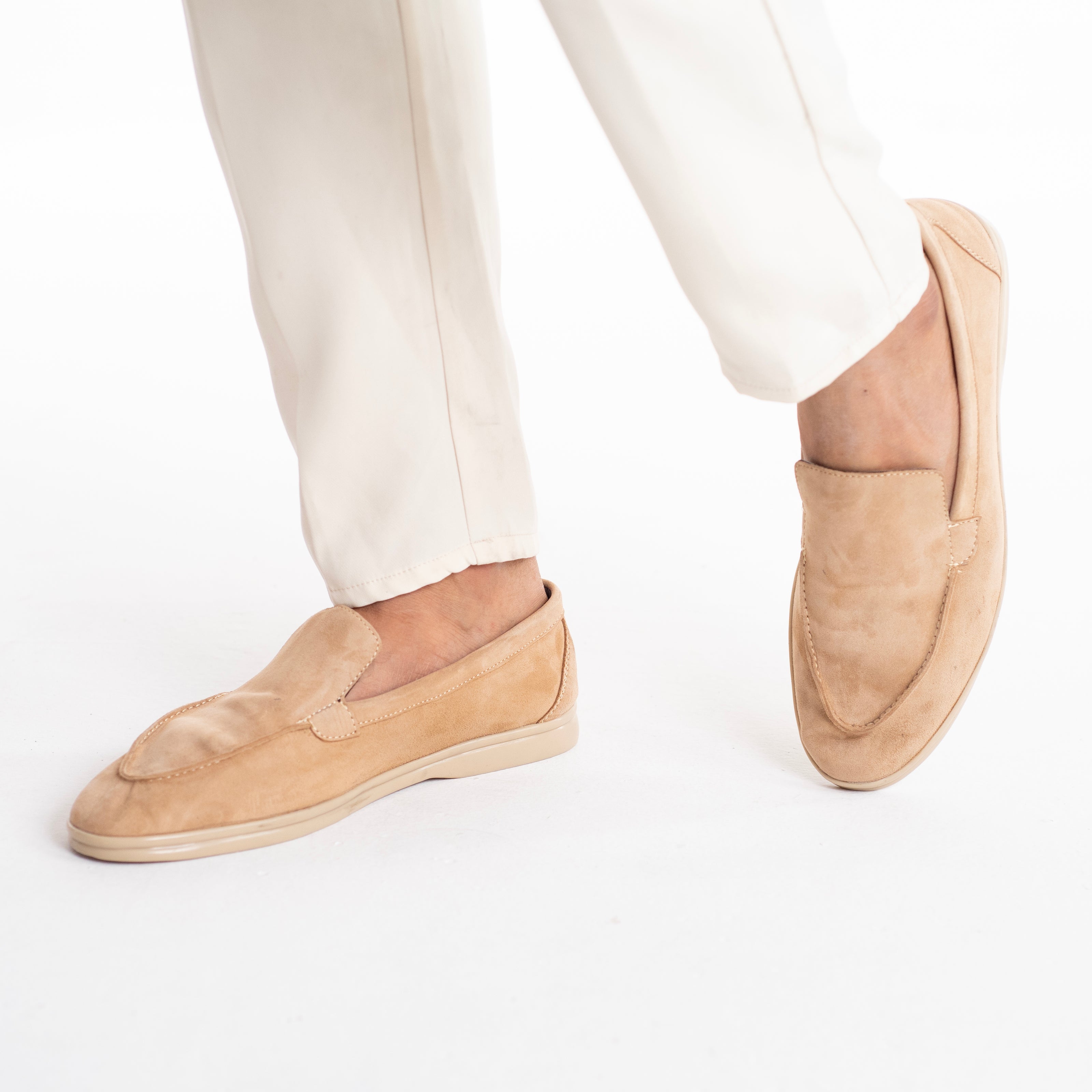 Zuqo Old Money Loafer   - Stone Beaige