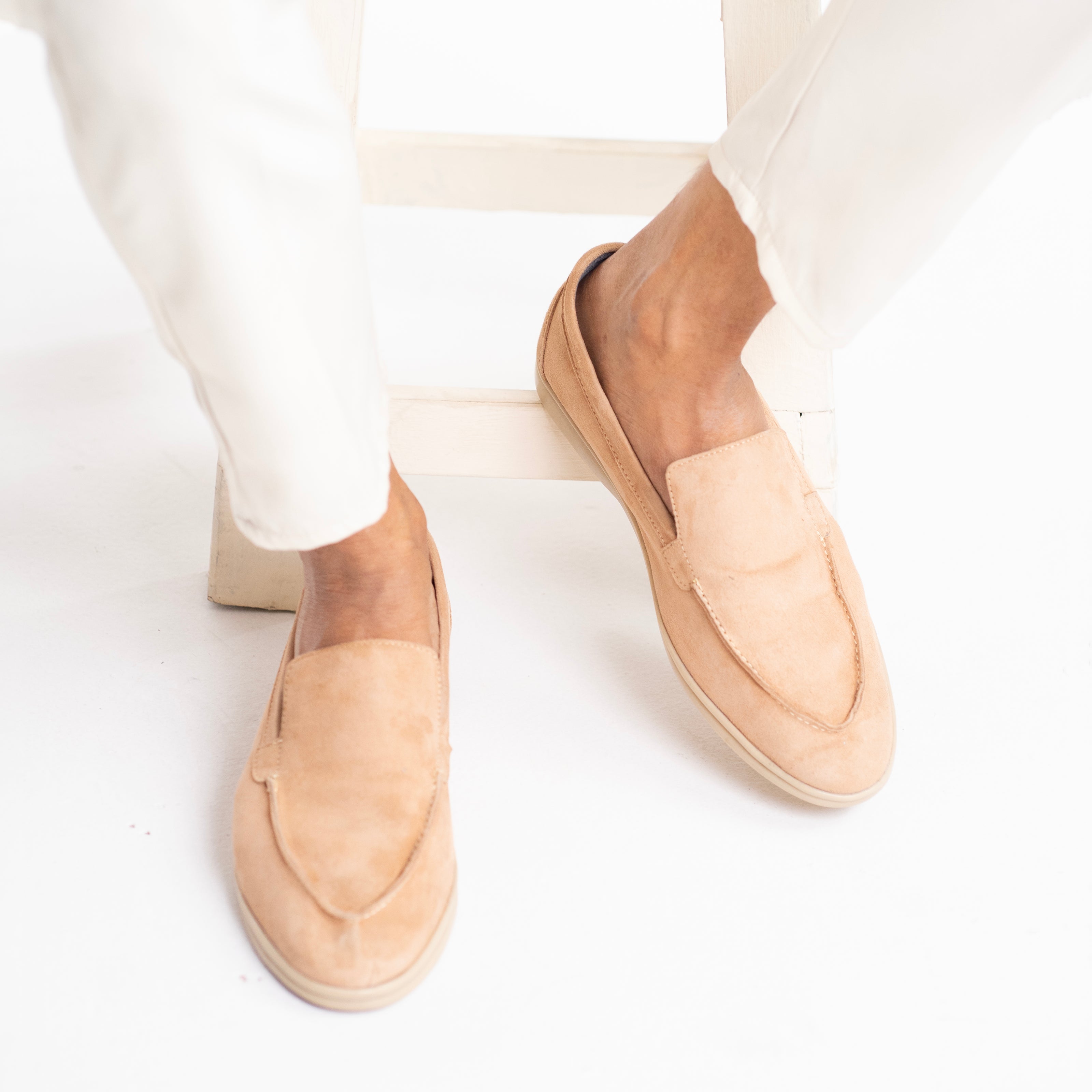 Zuqo Old Money Loafer   - Stone Beaige