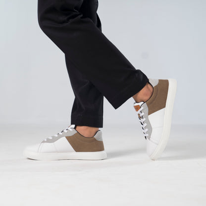 Zuqo Mens Sneaker Pulse : Moca